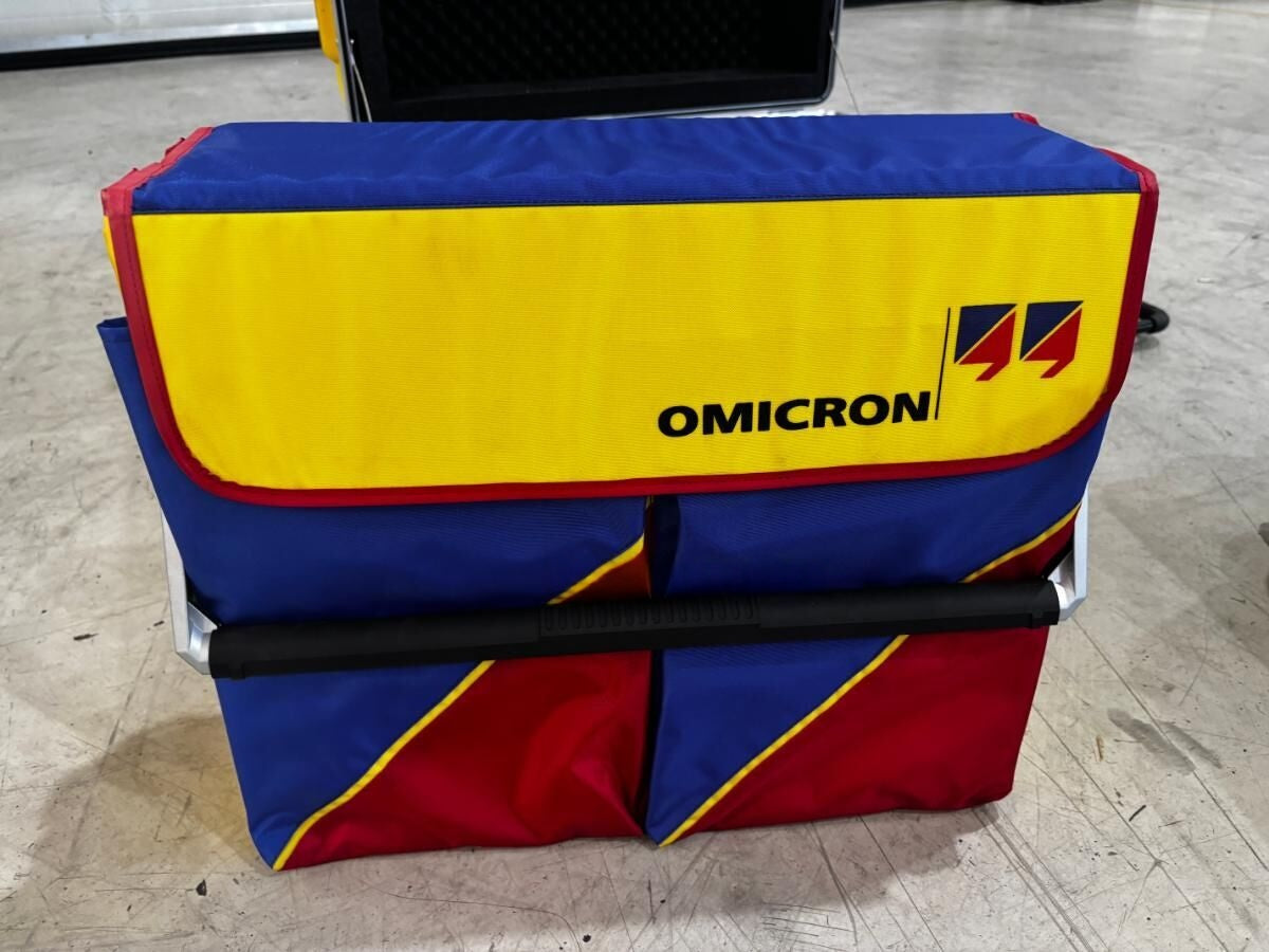 Omicron CMC 356 Protection Relay Tester + Calibration Cert & Full Cable Set