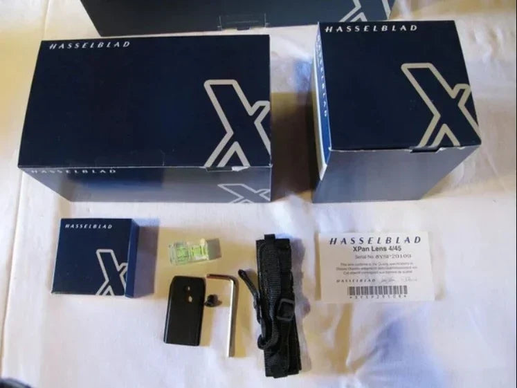 MINT Hasselblad XPan II Panoramic Kit w/ 45mm f/4 Lens - FULL BOXED / PAPERS