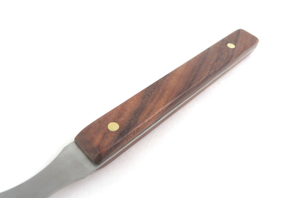 Mikov Thin Blade Dual Bevel Marking Knife 0.060" Thick Blade with Finger Indents Rosewood Handle