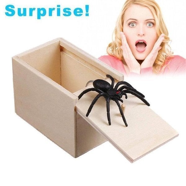 🔥 LAST DAY 49% OFF 🔥 Super Funny Crazy Prank Gift Box Spider 🎁Special gifts for friends/family!