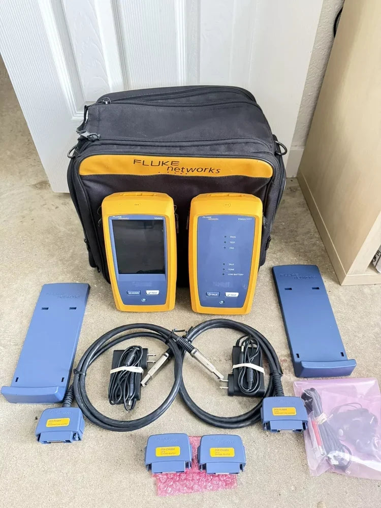 FLUKE Networks DSX-8000 Cable Certifier Tester Kit